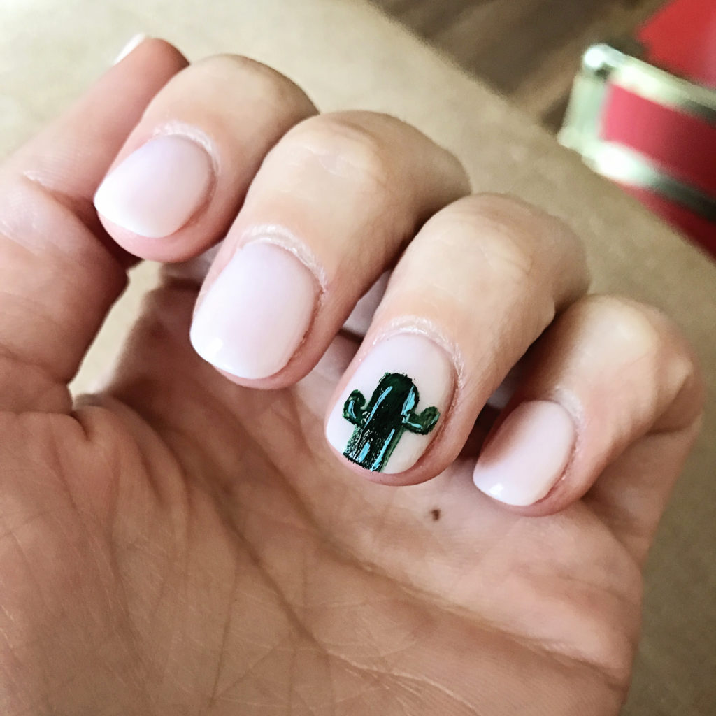 Cactus Nail Art She Is Elizabeth Ann